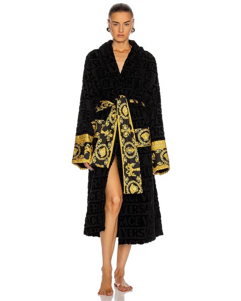 versace robe size|versace bath robes for women.